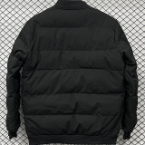 2026/27 NK Black Baseball Cotton Windbreaker Jacket BQ7704 黑标