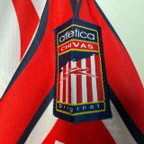 1998/1999 Chivas Home Retro Long Sleeve Soccer Jersey