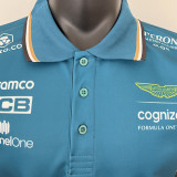 ALONSO #14 Aston Martin F1 Green Team POLO T-Shirt 2023 (有领 阿斯顿马丁)