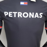 2022 Mercedes AMG Petronas F1 Black Team POLO T-Shirt