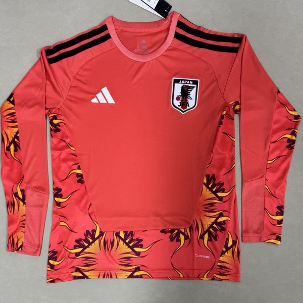 2026/27 Japan GK RedFans Long Sleeve Soccer Jersey
