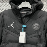 2026/27 PSG x JD Black Cotton Jacket CV002