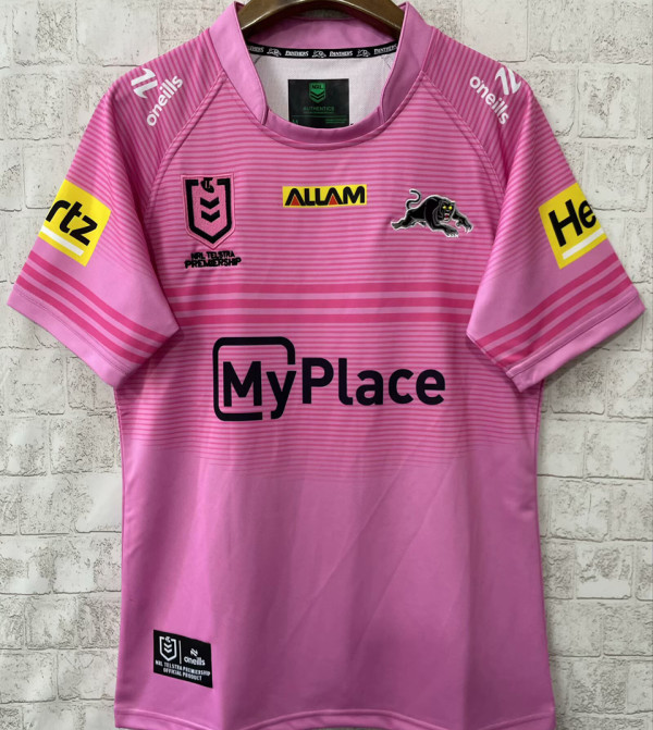 2025 Penrith Panthers Away Rugby Shirt 美洲豹
