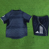 2025/26 RM Away Black Player Version Kids Soccer Jersey 球员版童装