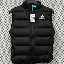 2026/27 AD Classic Black Cotton Vest Jacket J5 黑色