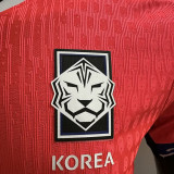 2025/26 South Korea Home Red Player Version Soccer Jersey
