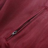 2026 AD x OASIS Red Retro Style Jacket