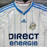 2009/2010 Marseille Home White Retro Soccer Jersey