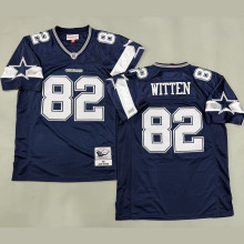 WITTEN #82 Men's Dallas Cowboys Retro NFL Jersey 牛仔