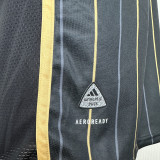 2025/26 Los Angeles Home Black Player Version Soccer Jersey 队微上带星