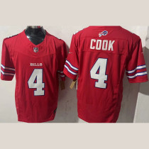 COOK #4 Men's Buffalo Bills NFL Jersey 布法罗比尔  (3代）