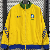 2026 Brazil Yellow Windbreaker