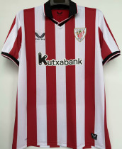 2025/26 Bilbao AT 1:1 Quality Home Fans Soccer Jersey