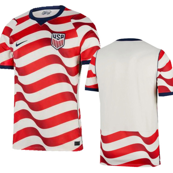 2026/27 U.S Home 1:1 Quality Red White Fans Soccer Jersey