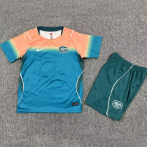 2026/27 Australia Away Blue Kids Soccer Jersey