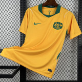 2026/27 Australia Home Yellow Fans Soccer Jersey