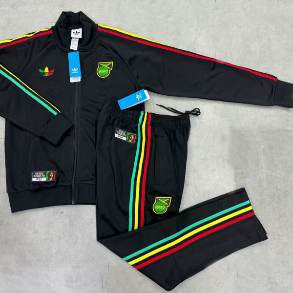2026/27 Jamaica Black Jacket Tracksuit