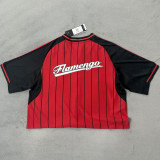 2026 Flamengo Red Women Baseball T-Shirt