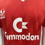 1986 BFC Home Red Retro Soccer Jersey