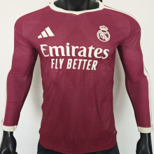 2026/27 RM Third Player Version Long Sleeve Soccer Jersey