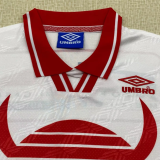 1995/1996 Toros Neza Away White Retro Fans Soccer Jersey
