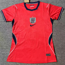2026/27 England Away Red Women Soccer Jersey 女