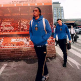 2026/27 M Utd Blue Retro Style Hoody