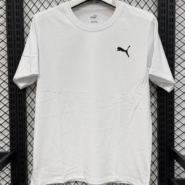 2026/27 PM White Casual Pure Cotton T-Shirt   T289