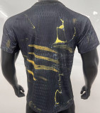 KVARATSKHELIA #7 PSG x Labubu Dark Night Edition Black Player Version Jersey 2025/26 拉布布字体 ★★