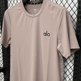 2026/27 alo Casual Quick Drying Training T-Shirt    A330  云感粉
