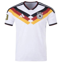 2026/27 Germany 1:1 Quality Home White Fans Soccer Jersey(Have Right Patch 有右臂章 金底白字）