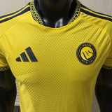 2026/27 Al Nassr Home Yellow Player Version Soccer Jersey