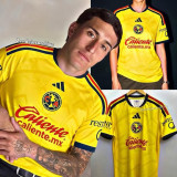 2026/27 Club America Home Yellow Fans Soccer Jersey