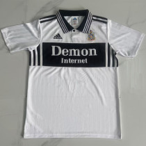 1998/1999 Fulham Home White Retro Soccer Jersey