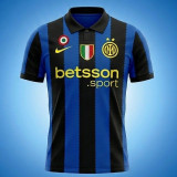 2026/27 In Milan Home Player Version Long Sleeve Soccer Jersey