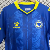 2026/27 Bosnia-Herzegovina Home Blue Fans Soccer Jersey 波黑