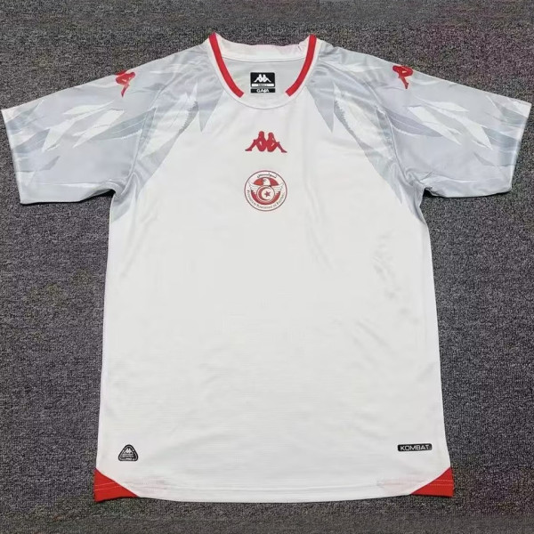 2026/27 Tunisia Away White Fans Soccer Jersey