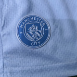 2026/27 Man City Home Player Version Kids Soccer Jersey 球员版童装