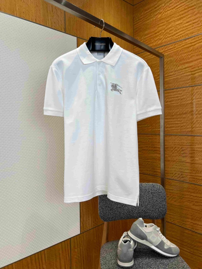1:1 quality version Embroidered Equestrian Knight Logo Pique Polo Shirt 2 colors 29105698