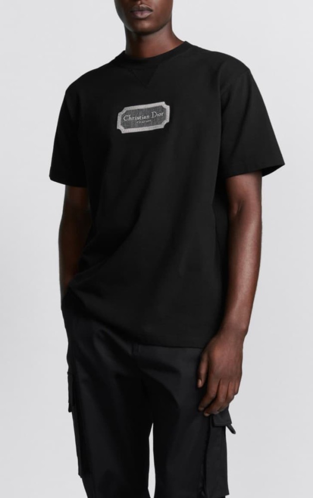 1:1 quality version Luxury Feel Embroidered Combed Cotton Daily T-Shirt 4 colors 29106520