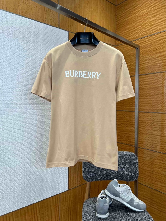 1:1 quality version Burberry Logo Print Cotton Crew Neck T-Shirt 4 colors 29105671