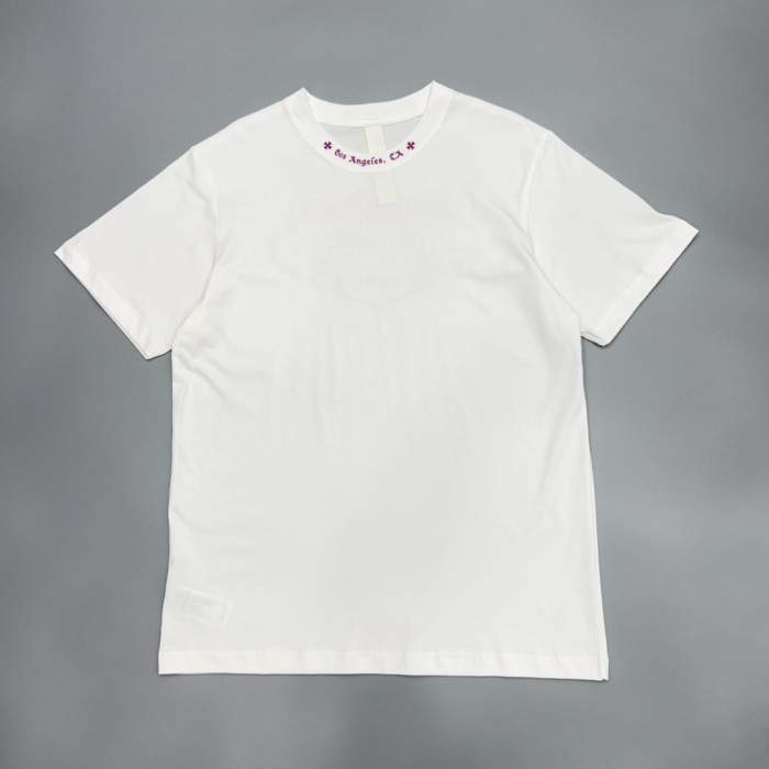 1:1 quality version Pink Logo & Sanskrit Neckline Letter Los Angeles T-Shirt 2 colors 29094030