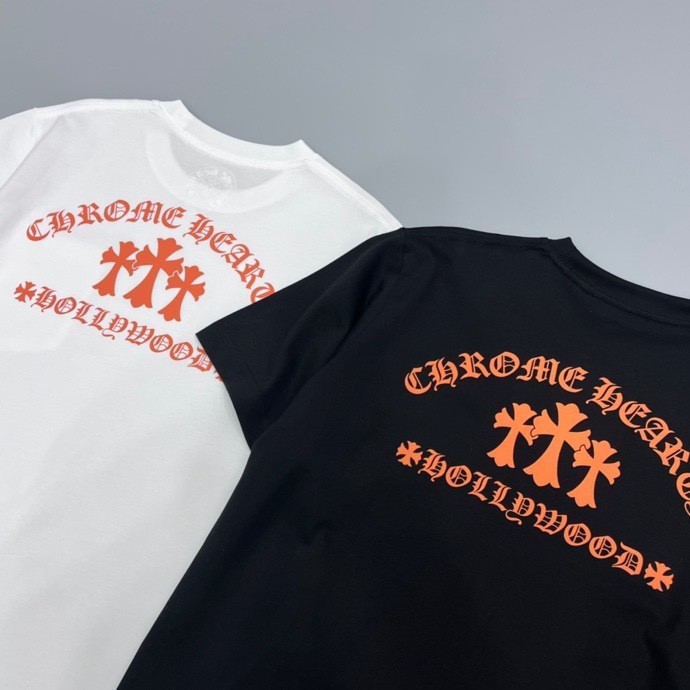 1:1 quality version Orange Triple Cross Hollywood Print Pocket T-Shirt 2 colors 29093909