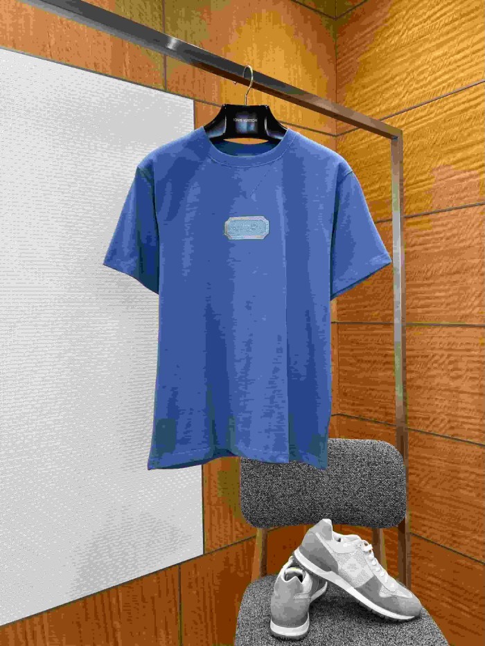1:1 quality version Luxury Feel Embroidered Combed Cotton Daily T-Shirt 4 colors 29106520