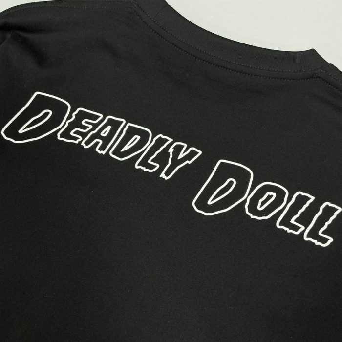 1:1 quality version Deadly Doll Limited Anime Girl Graffiti Letter Logo Long Sleeve T-Shirt 2 colors 29093677