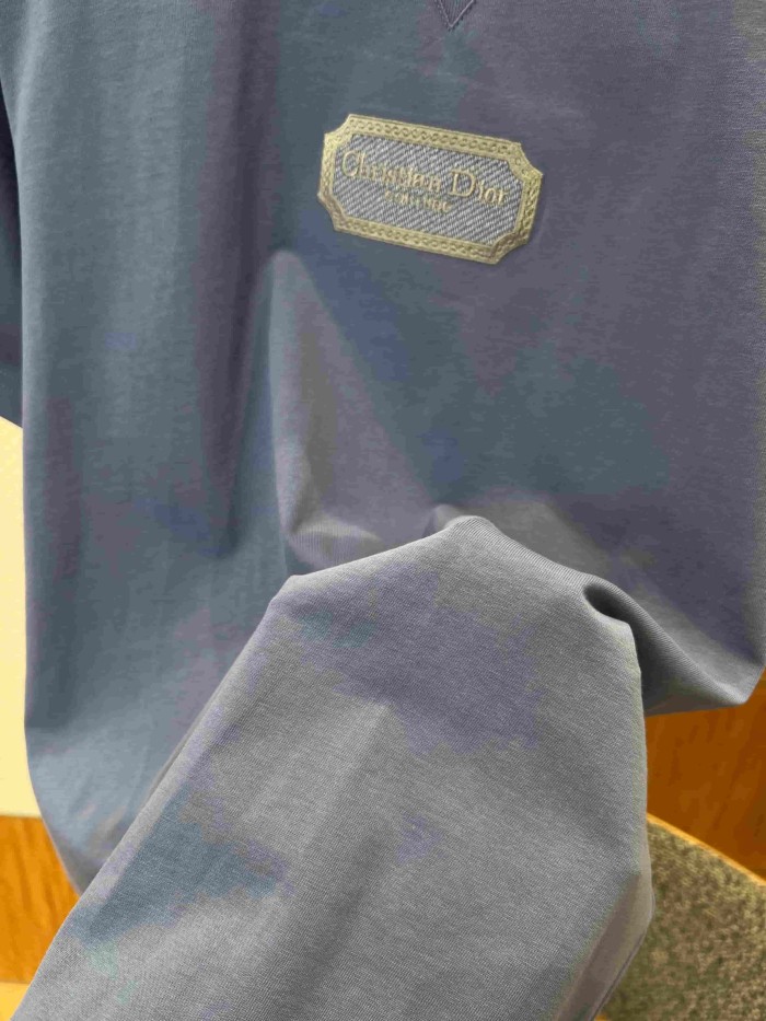 1:1 quality version Luxury Feel Embroidered Combed Cotton Daily T-Shirt 4 colors 29106520