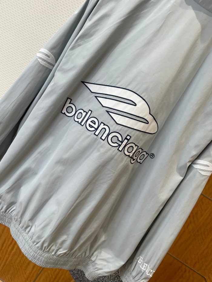 1:1 quality version Logo Embroidered Football Sports Stand Collar Jacket 2 colors 29093640