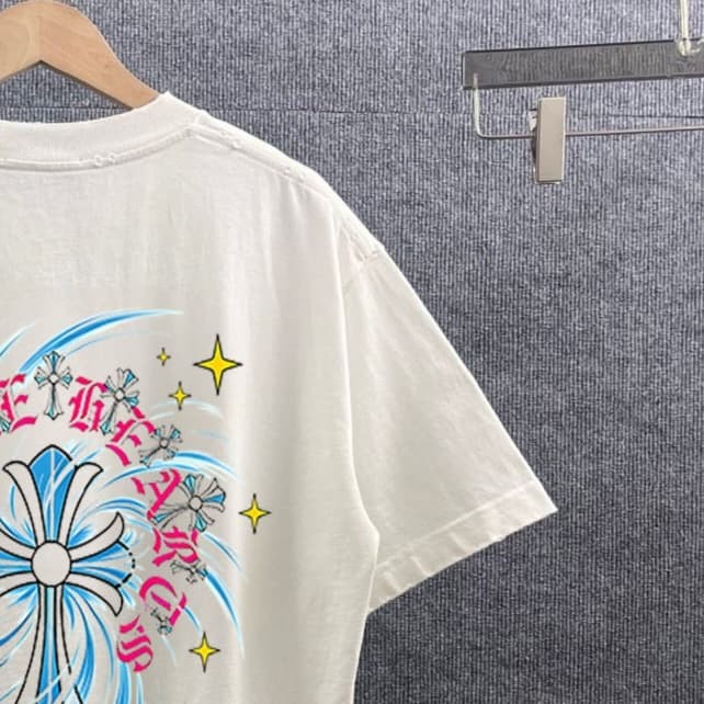 1:1 quality version Swirl Cross & Star Back Graphic T-Shirt 29098176