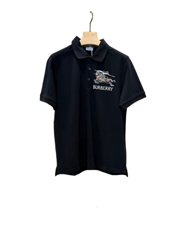 1:1 quality version Business Casual Knight Embroidered Print Short Sleeve Polo Shirt 29106334