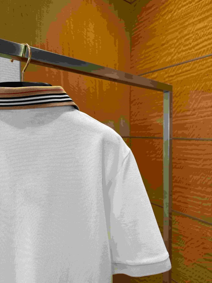 1:1 quality version Check Collar Knight Print Short Sleeve Polo Shirt 3 colors 29106324